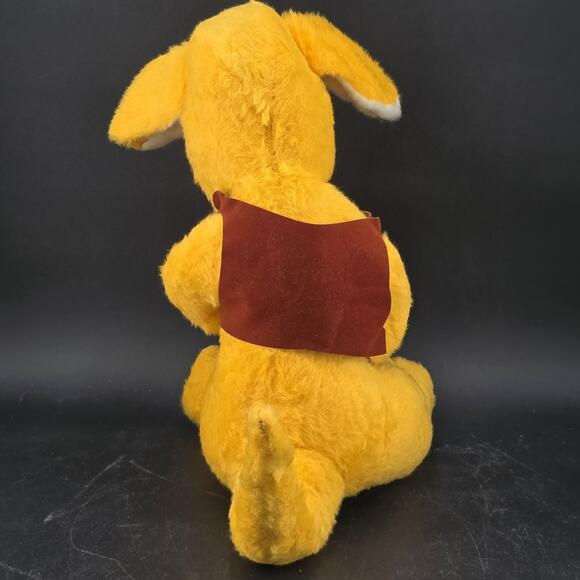 1979 Animal Fair Aarty Ardvark 15" Plush Yellow Red Vest W/Tags Vintage #1 - Picture 3 of 16
